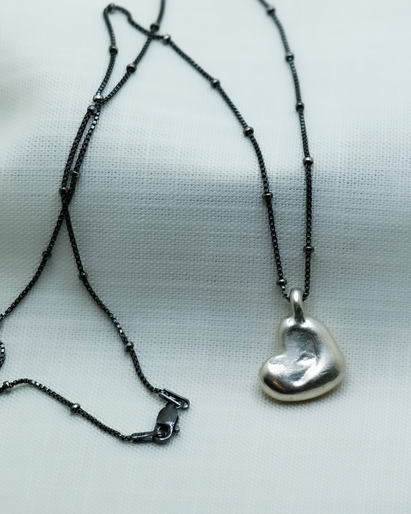Sculpted Heart Necklace I