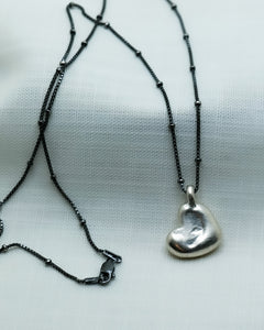 Sculpted Heart Necklace I